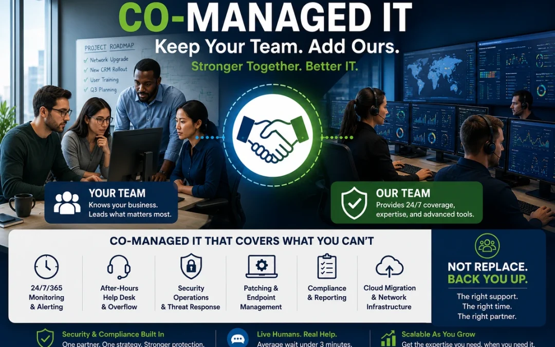 Co-Managed IT Services: When Shared IT Beats Fully Managed